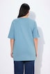 T-shirt, V-hals, relaxed, korte mouw