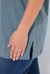 T-shirt, V-hals, relaxed, korte mouw