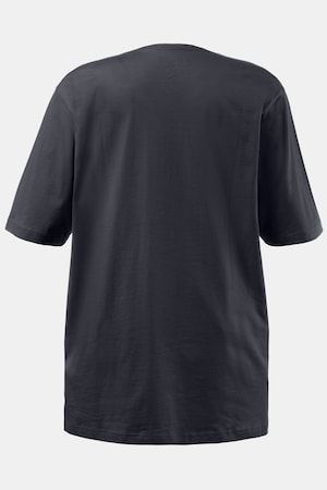 Duże rozmiary T-shirt Basic, damska, granatowy, rozmiar: 58/60, bawełna, Ulla Popken
