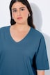 Basic V-Neck Relaxed Fit Short Sleeve Tee