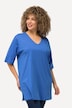 Basic V-Neck Relaxed Fit Short Sleeve Tee