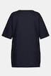 T-shirt, V-udskæring, relaxed, korte ærmer