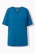 T-shirt coupe Relaxed Fit, décolleté en V et manches courtes