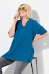 T-shirt coupe Relaxed Fit, décolleté en V et manches courtes