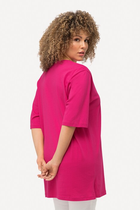 T-shirt Femme Octobre Rose - Coton Léger, Col Rond, Manches Courtes - Soutien Cancer Du Sein 2025