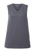 Top, výstřih do V, střih Relax, bez rukávů, bavlna