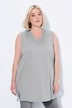 Basic V-Neck Relaxed Fit Cotton Knit Tank