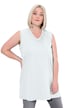 Top, výstřih do V, střih Relax, bez rukávů, bavlna
