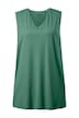 Top, výstřih do V, střih Relax, bez rukávů, bavlna