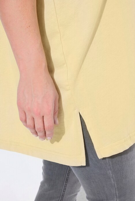 Basic V-Neck Relaxed Fit Cotton Knit Tank