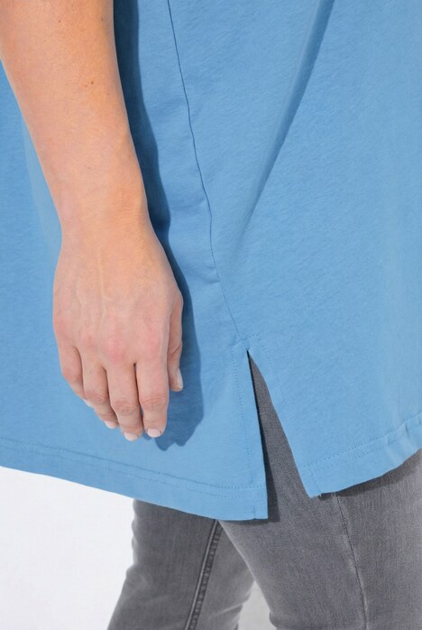 Basic V-Neck Relaxed Fit Cotton Knit Tank