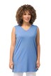 Top, výstřih do V, střih Relax, bez rukávů, bavlna