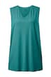 Top, výstřih do V, střih Relax, bez rukávů, bavlna