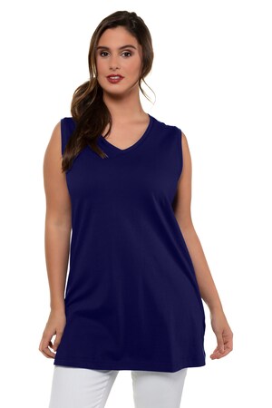 Ulla Popken Top Relaxed V Hals Brede Bandjes Zijsplitten Grote Maten ulla popken kopen in de aanbieding Ulla Popken Top Relaxed V Hals Brede Bandjes Zijsplitten Grote Maten ulla popken kopen in de aanbieding