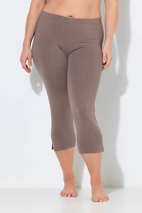 Capribroek, 7/8-lengte, elastische tailleband, tot maat 66/68