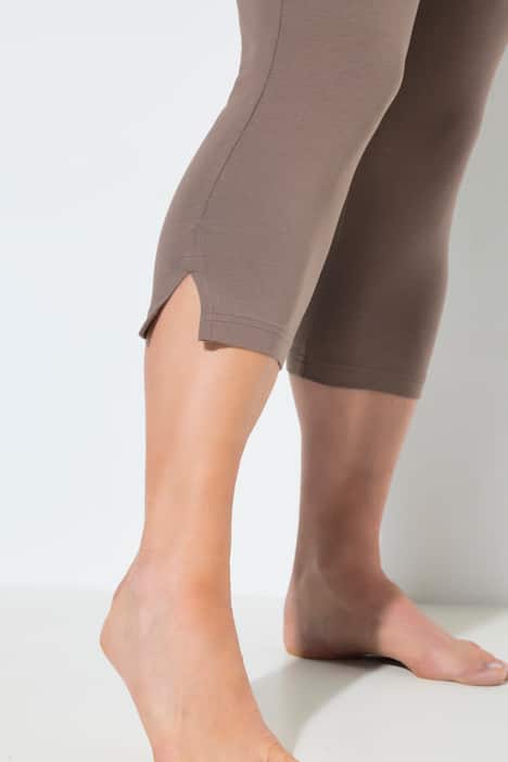 Capribroek, 7/8-lengte, elastische tailleband, tot maat 66/68