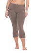 Capri kalhoty, 7/8 délka, elastický pas, do vel. 66/68