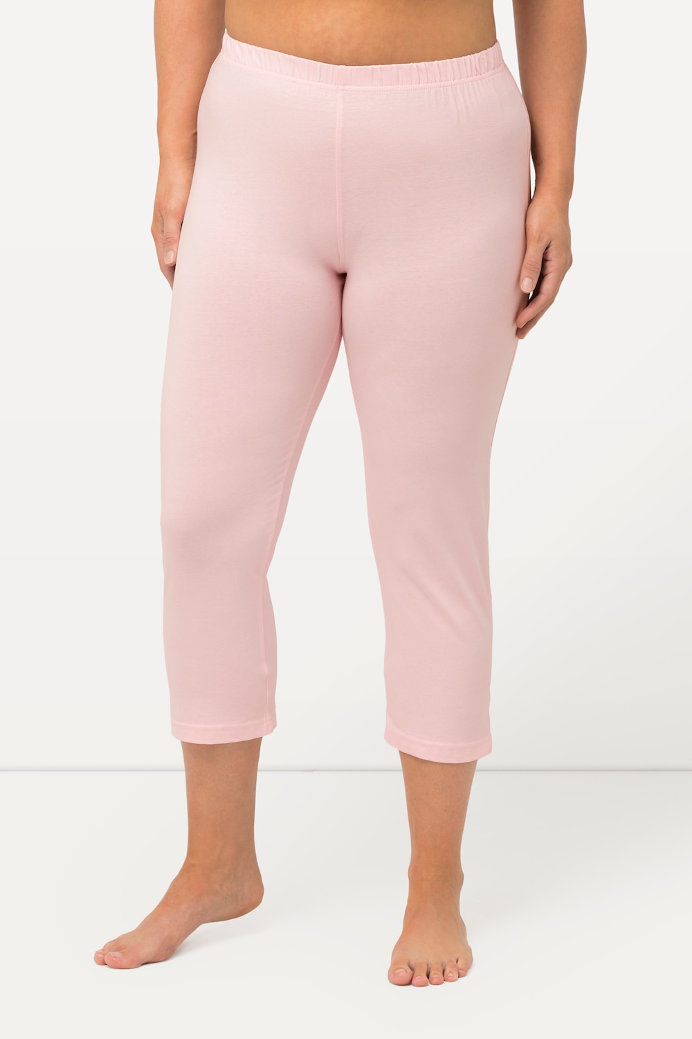 Große Größen Caprihose, Damen, rosa, Größe: 50/52, Baumwolle, Ulla Popken