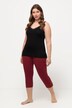 Basic Stretch Knit Capris
