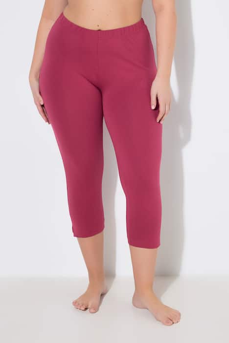 Pantalon corsaire, longueur 7/8. Taille élastique - jusqu'au 68/70
