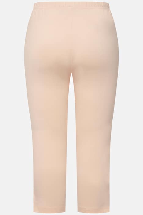 Comfort stretch broek dames - legging 7/8 lengte wit