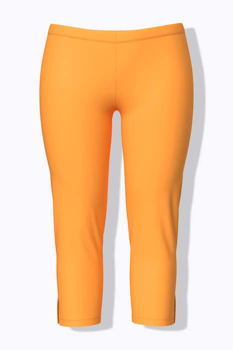 Capribroek, 7/8-lengte, elastische tailleband, tot maat 66/68