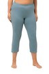 Capri kalhoty, 7/8 délka, elastický pas, do vel. 66/68