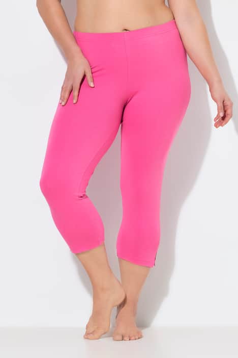 Capribroek, 7/8-lengte, elastische tailleband, tot maat 66/68