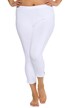 Capri kalhoty, 7/8 délka, elastický pas, do vel. 66/68