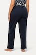 Joggingbroek, rechte pijpen, elastische band