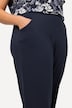 Joggingbroek, rechte pijpen, elastische band