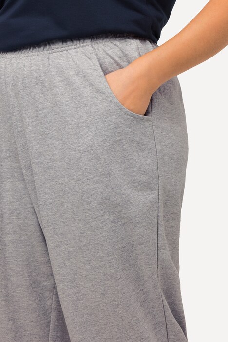 Pantalon De Jogging Femme - Coupe Droite, Taille Haute, Élastique, Pour Sport & Loisirs (Grandes Tailles)