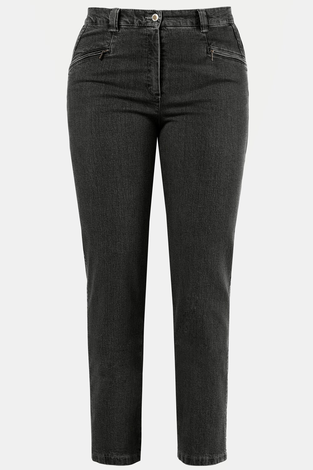 Grote Maten jeans Mony, Dames, zwart, Maat: 116, Katoen/Polyester, Ulla Popken