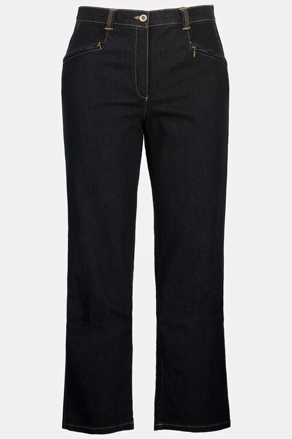 Grote Maten jeans Mony, Dames, zwart, Maat: 48, Katoen/Polyester, Ulla Popken