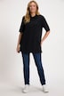 Poloshirt, Piqué, Polokragen, Samt-Knopfleiste, Halbarm