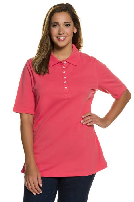 Polokošile, piké, polo límeček, sametová knoflíková léga, krátké rukávy