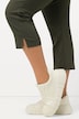 Bengalin broek, kuitlang, elastische tailleband, stretch