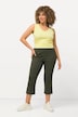 Bengalin broek, kuitlang, elastische tailleband, stretch