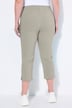 Bengalin broek, kuitlang, elastische tailleband, stretch