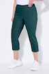 Stretch Basic Bengaline Capri Pants