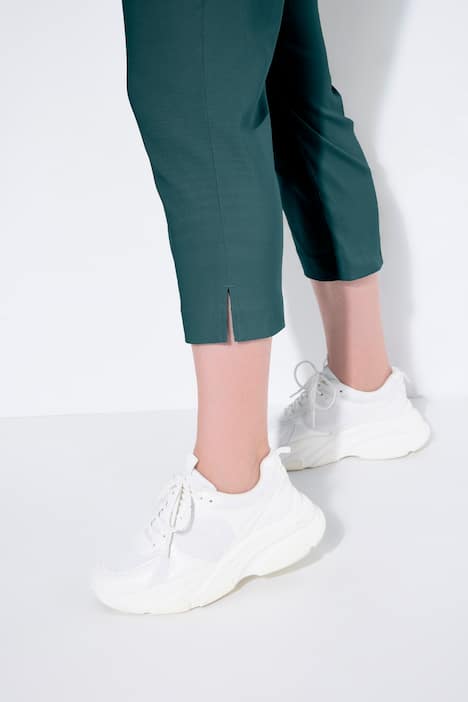 Stretch Basic Bengaline Capri Pants