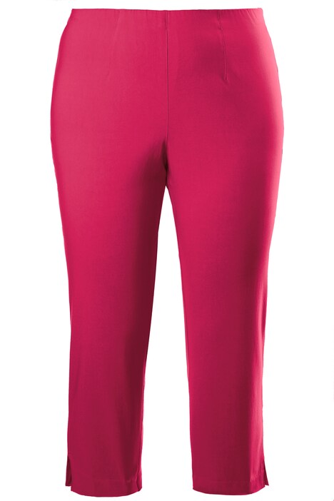 Bengalínové kalhoty, délka k lýtkům, elestický pas, strečové