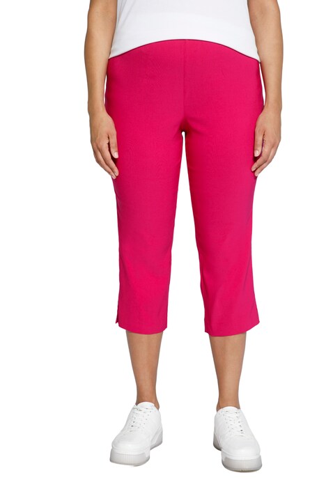 Bengalínové kalhoty, délka k lýtkům, elestický pas, strečové