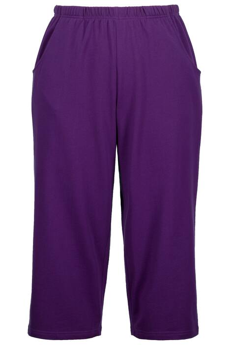 7/8 jogging kalhoty, rovné nohavice, elastický pas