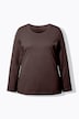 Shirt, Slim, Rundhalsausschnitt, Langarm