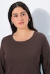 Shirt, Slim, Rundhalsausschnitt, Langarm