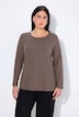 Shirt, Slim, Rundhalsausschnitt, Langarm