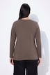 Shirt, Slim, Rundhalsausschnitt, Langarm