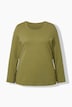 Shirt, Slim, Rundhalsausschnitt, Langarm