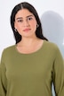 Shirt, Slim, Rundhalsausschnitt, Langarm